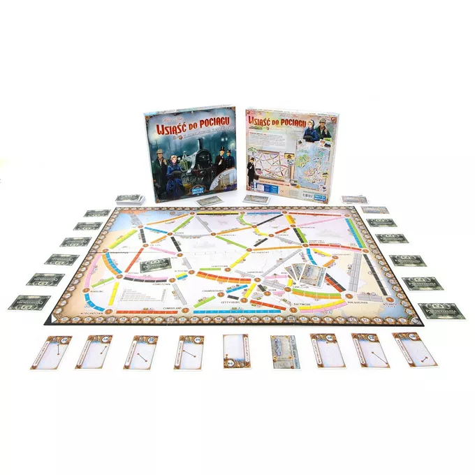 Gra Wsiąść do pociągu Kolekcja Map 5 - Zjednoczone Królestwo / Pensylwania