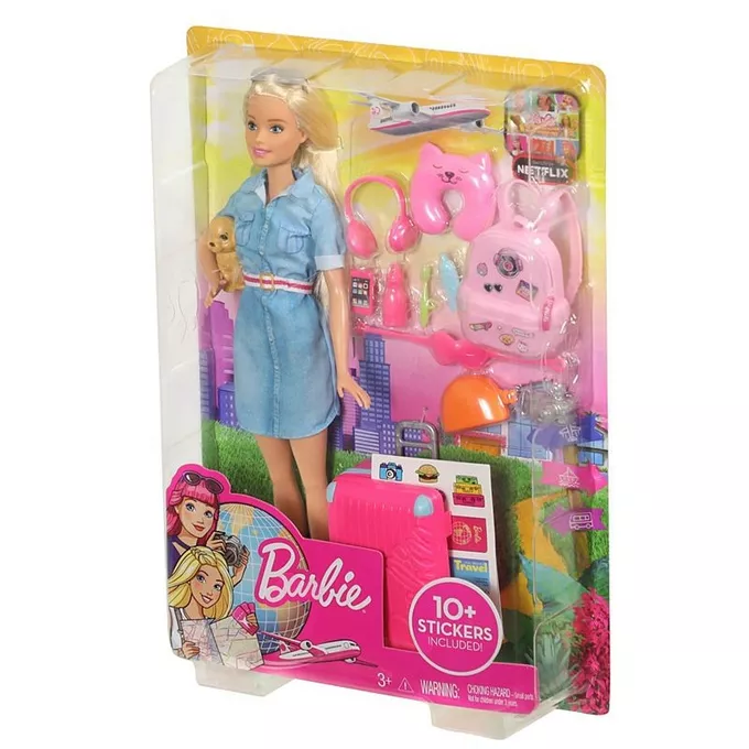 Mattel Lalka Barbie Dreamhouse Adventures Barbie w podróży