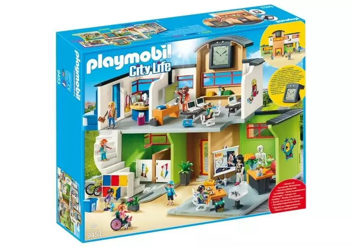 Playmobil Zestaw z figurkami City Life 9453 Szkoła z wyposażeniem