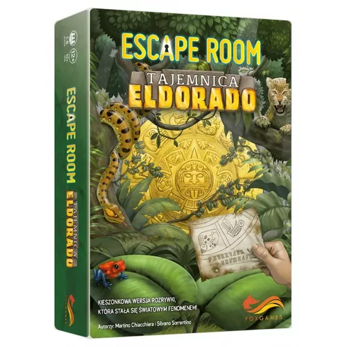 FoxGames Gra Escape Room Tajemnica Eldorado