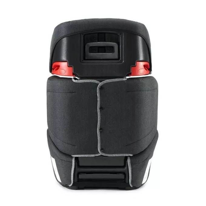 Fotelik Junior Fix Isofix czarny/szary