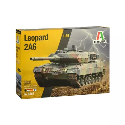 Model plastikowy Czołg Leopard 2A6