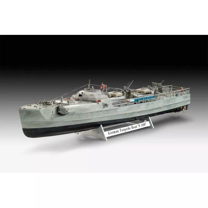 Model plastikowy Niemiecka szybka łódź atakująca Craft S-100 Class