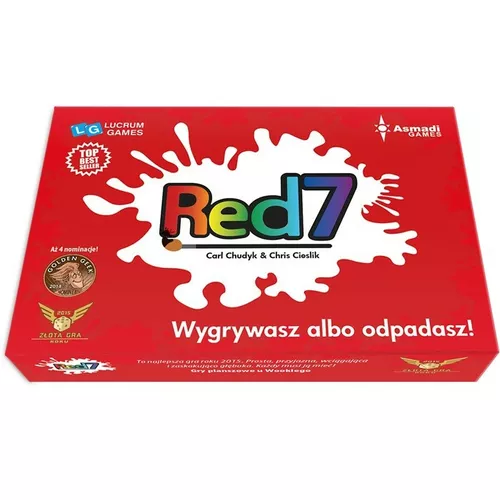 LUCRUM GAMES Gra RED 7 (Wersja polska)