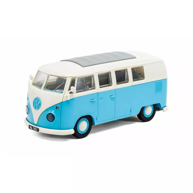 Airfix Model plastikowy Quickbuild VW Camper niebieski