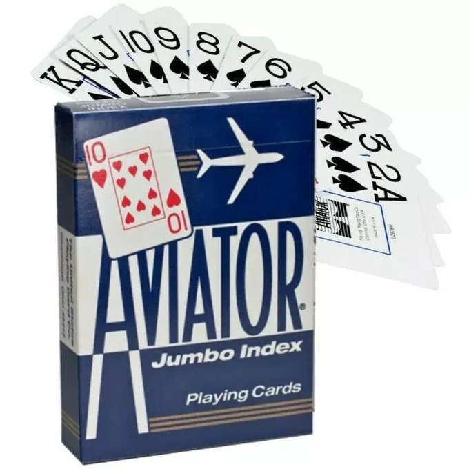 Bicycle Karty Aviator Jumbo Index