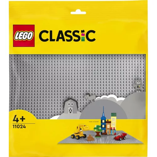 LEGO Klocki Classic 11024 Szara płytka konstrukcyjna