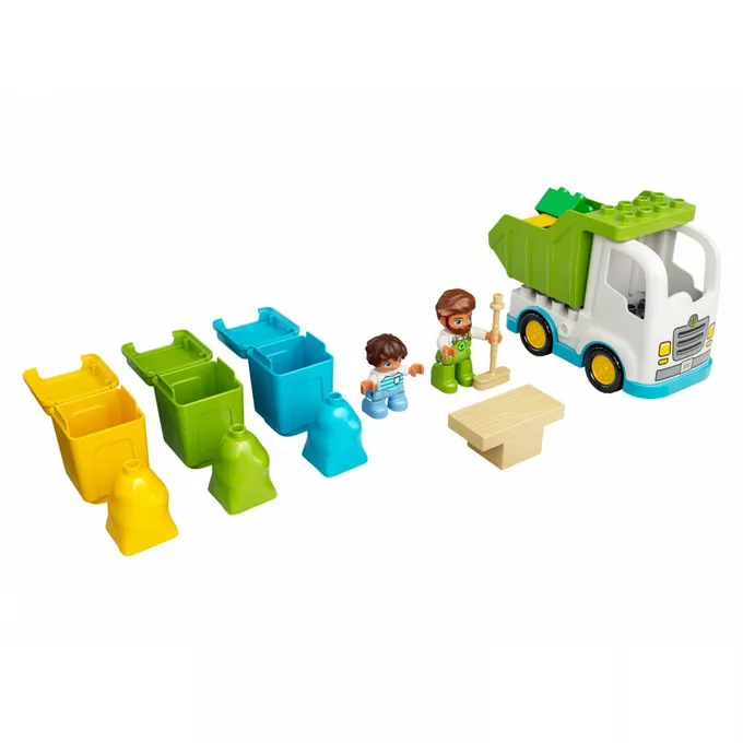 Klocki DUPLO 10945 Śmieciarka i recykling