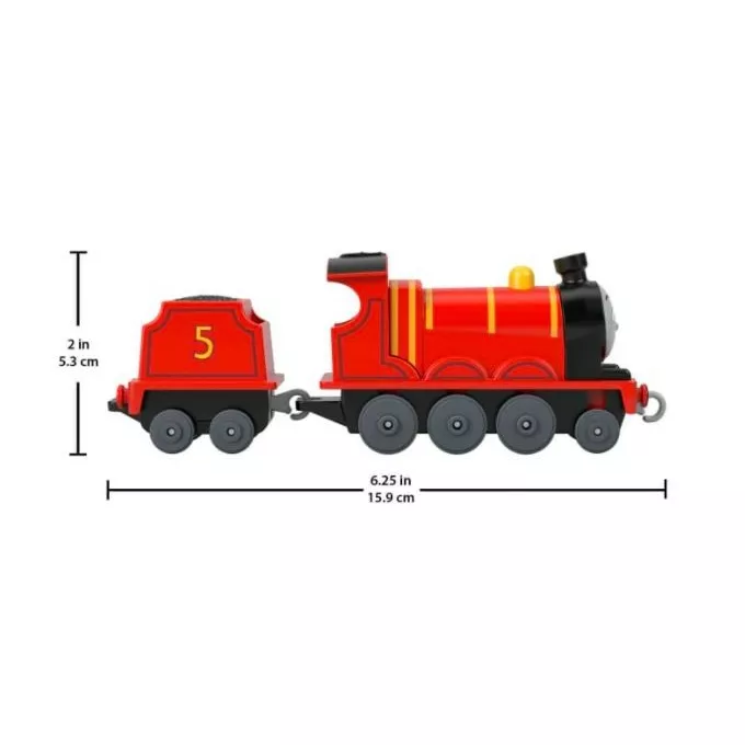 Fisher Price Duża lokomotywa metalowa Kuba Tom&amp;Przyjaciele