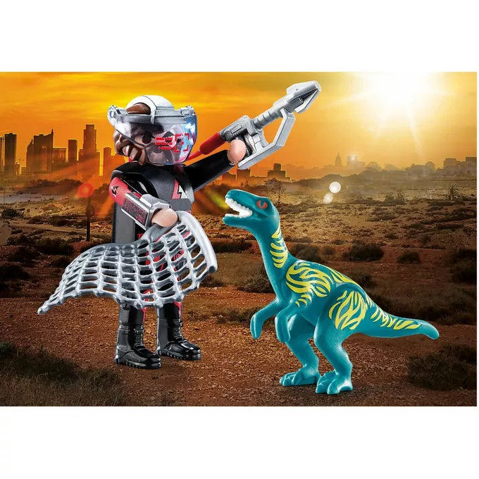 Playmobil Figurki Duo Pack 70693 Polowanie na Welociraptora