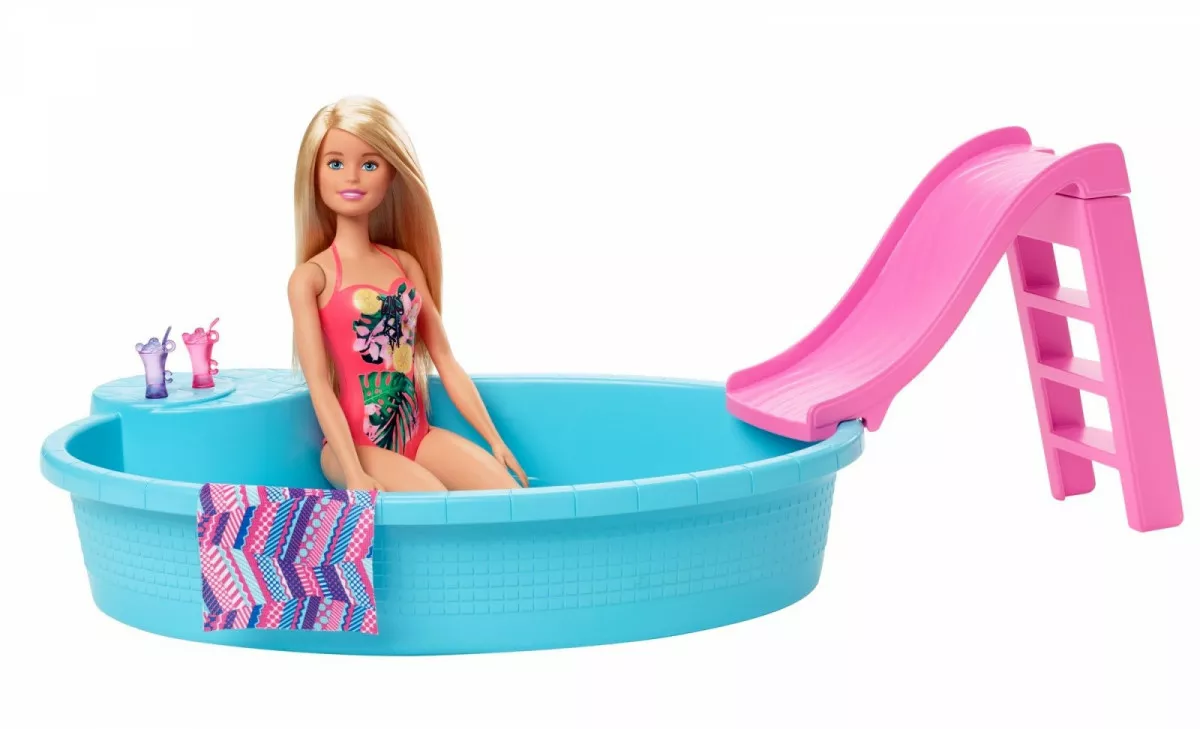 Mattel Lalka Barbie + Basen
