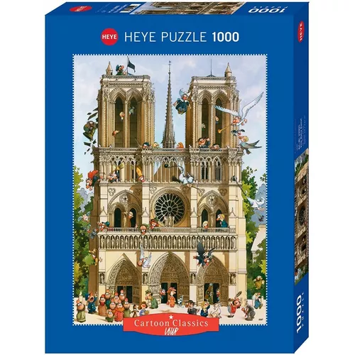 Heye Puzzle 1000 elementów Viva Notre Dame