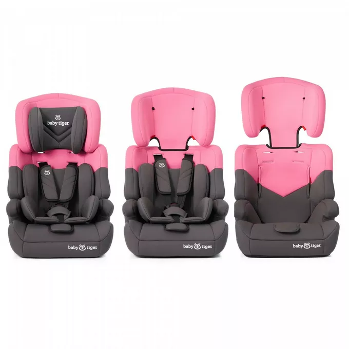 Fotelik samochodowy 9-36kg Mali Pink