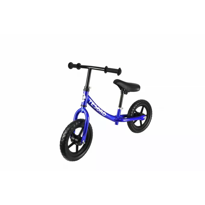 Rowerek biegowy dla dzieci PL-8 Niebieski Metalic