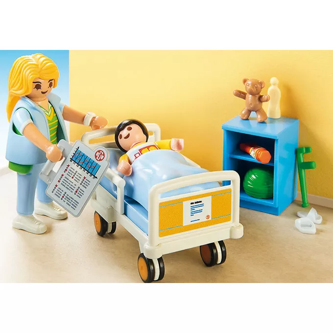 Zestaw z figurkami City Life 70192 Szpitalny pokój dziecięcy