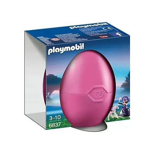 Playmobil Zestaw z figurką Firies 6837 Królowa blasku księżyca z małym pegazem (jajko-skarbonka)