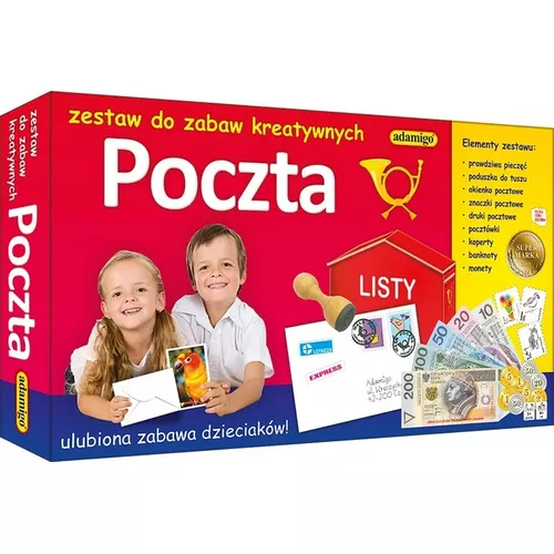 Adamigo Gra Poczta-zestaw edukacyjny