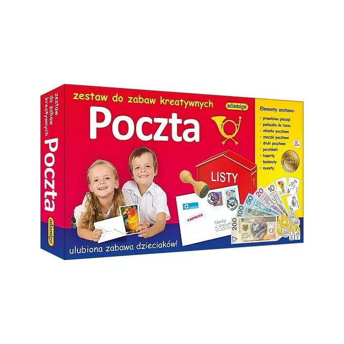 Adamigo Gra Poczta-zestaw edukacyjny