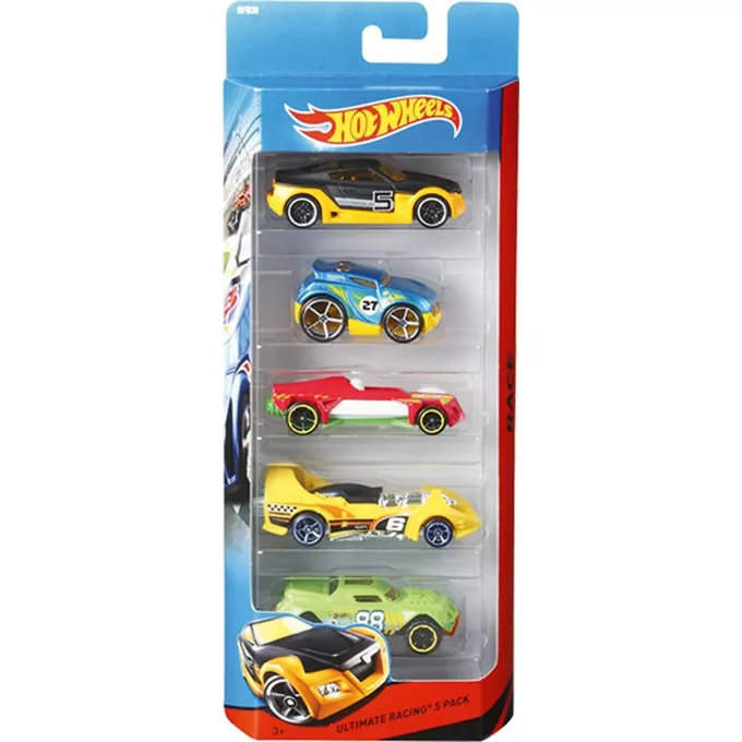 Hot Wheels Samochodziki 5 sztuk