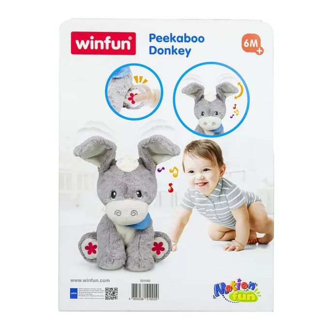 Maskotka Winfun Osiołek interaktywny A Ku Ku