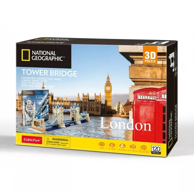 Cubic Fun Puzzle 3D Tower Bridge