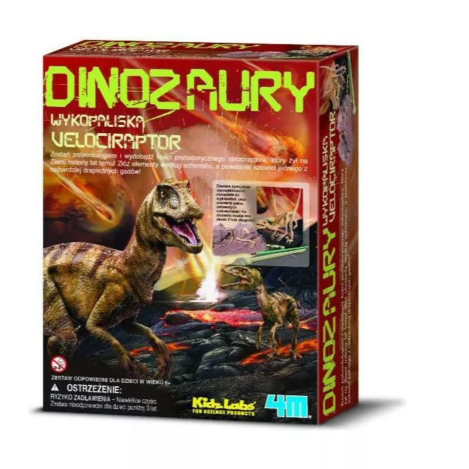 Zestaw naukowy Wykopaliska - Velociraptor