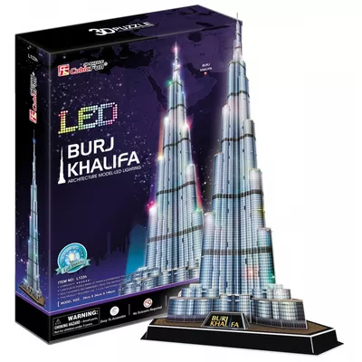 Puzzle 3D Burj Khalifa (Światło)