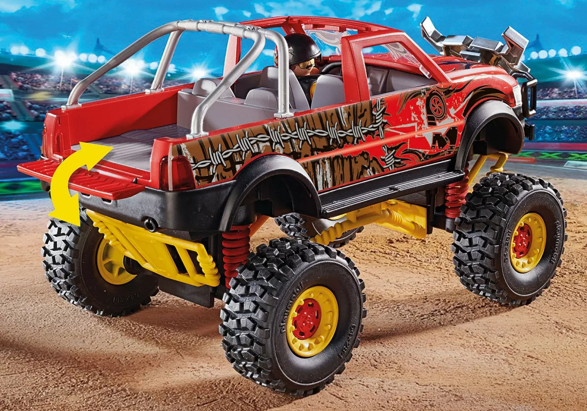 Playmobil Zestaw z pojazdem Stunt Show 70549 Monster Truck Rogacz