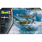Revell Model plastikowy BF109G-10 &amp; Spitfire MK.V