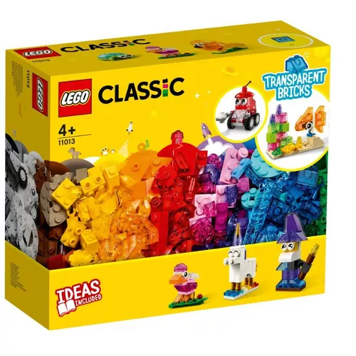 LEGO Klocki Classic 11013 Kreatywne przezroczyste klocki