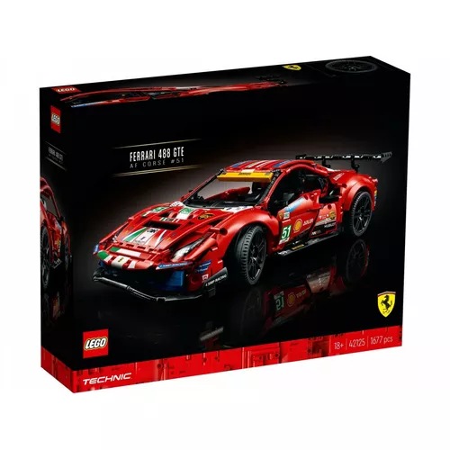 LEGO Klocki Technic 42125 Ferrari 488 GTE AF Corse 51