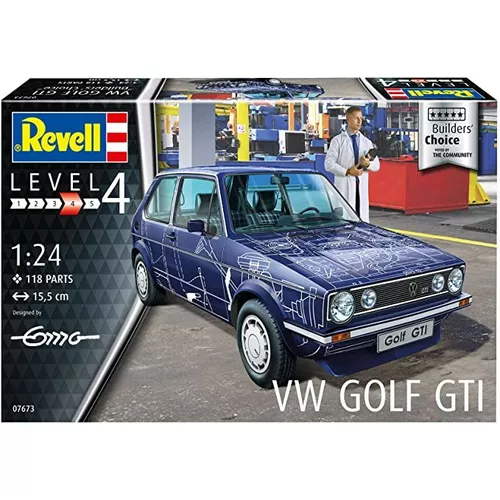 Revell Model plastikowy VW Golf GTI Builders Choice