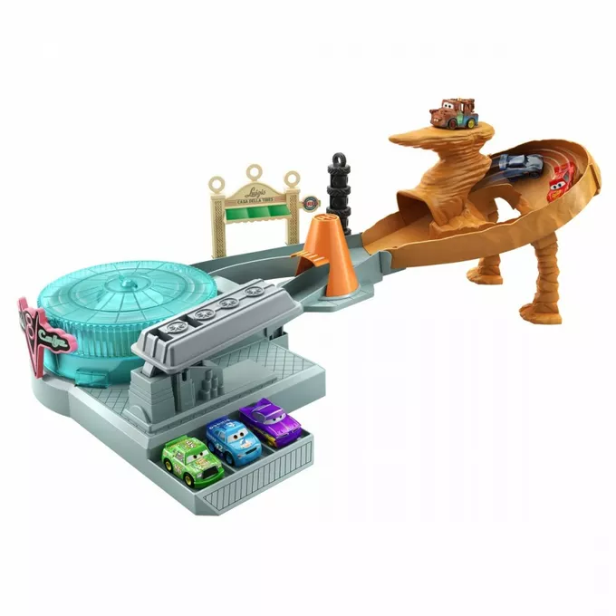 Mattel Tor z pojazdami Cars Mikroauta Chłodnica Górska