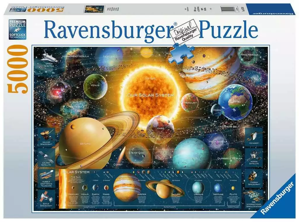 Ravensburger Polska Puzzle 5000 elementów Układ planetarny