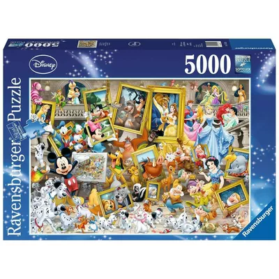 Puzzle 5000 elementów Postacie Disneya