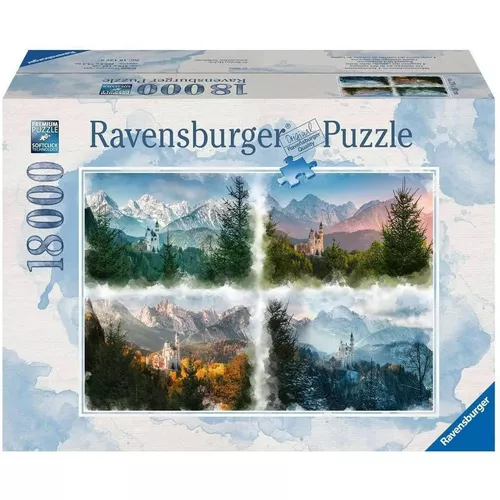 Ravensburger Polska Puzzle 18000 elementów Zamek Neuschwanstein