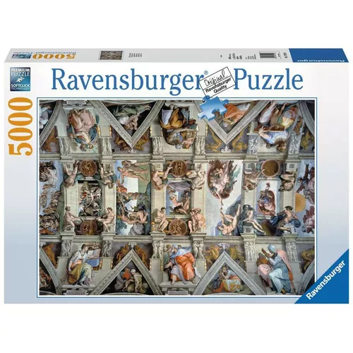 Ravensburger Polska Puzzle 5000 elementów Freski Kaplicy Sykstyńskiej