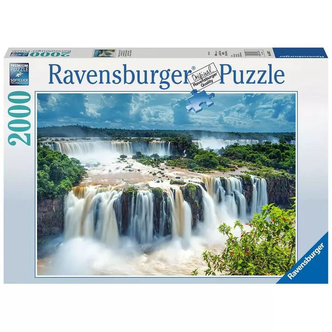 Ravensburger Polska Puzzle 2000 elementów Wodospad Iguazu