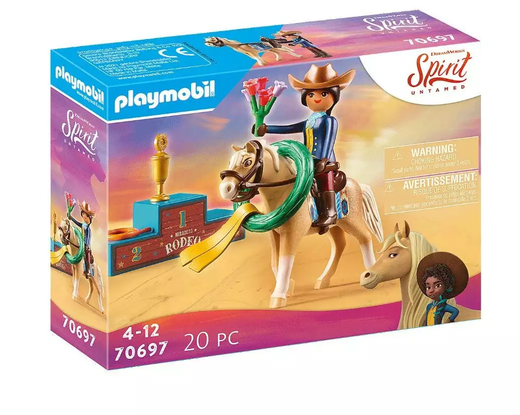 Playmobil Zestaw z figurkami Spirit 70697 Rodeo Pru