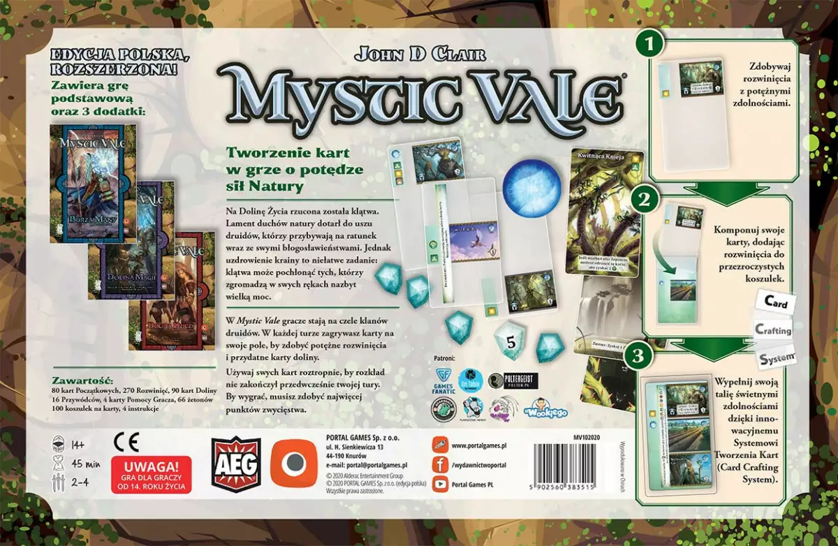 Portal Games Gra Mystic Vale Big Box (PL)