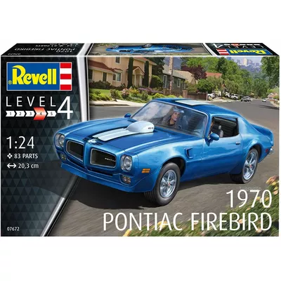 Model do sklejania Pontiac Firebird 1970