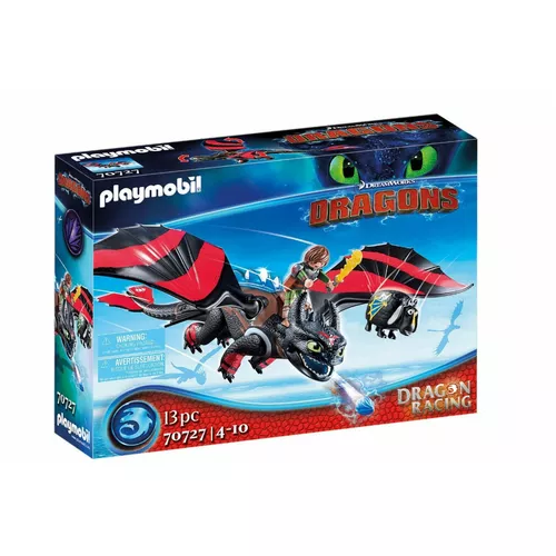 Playmobil Figurki Dragons 70727 Szczerbatek i Czkawka