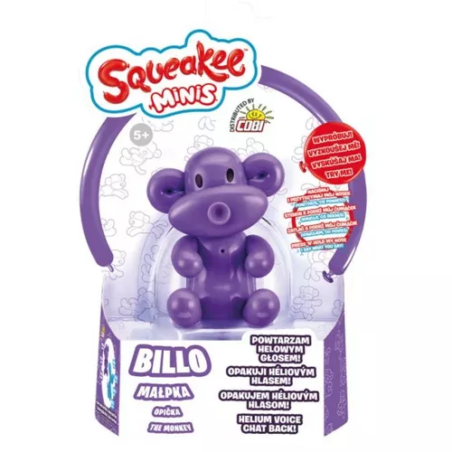 Cobi Interaktywna balonikowa Małpka Squeakee Minis