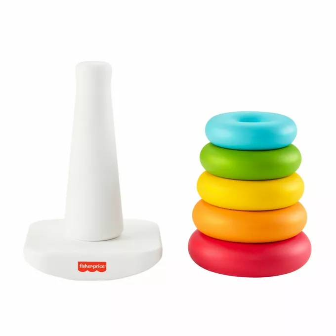 Fisher Price Piramidka i klocki Eko Zestaw prezentowy