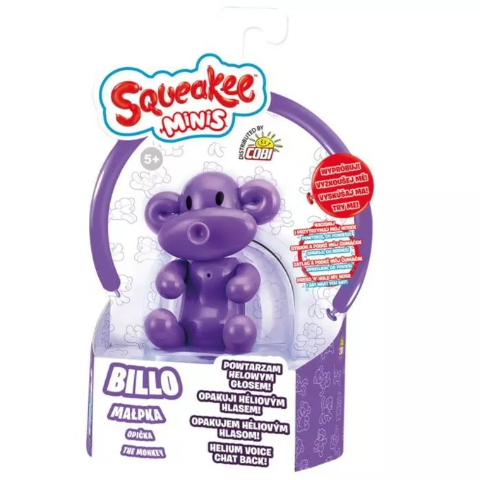 Interaktywna balonikowa Małpka Squeakee Minis