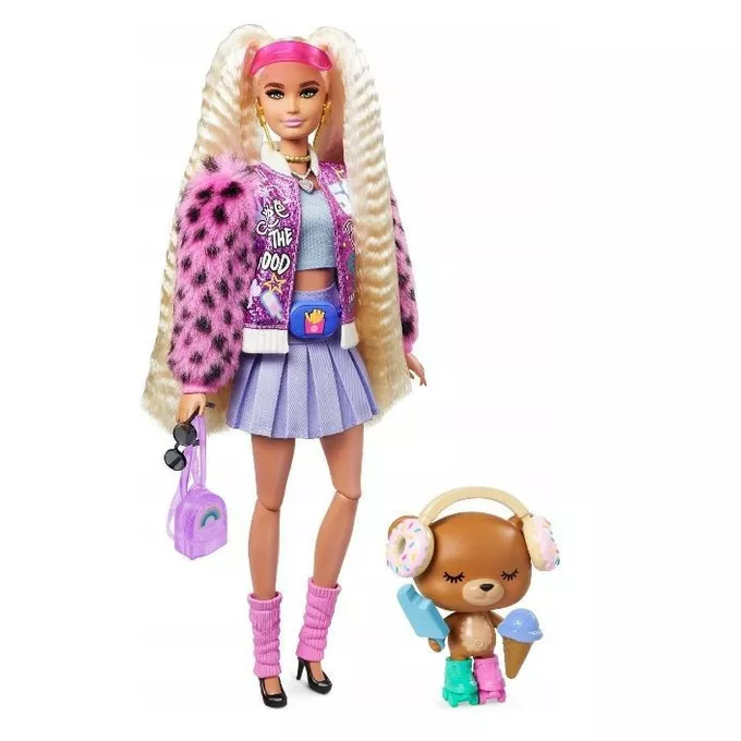 Lalka Barbie Extra Blond kucyki