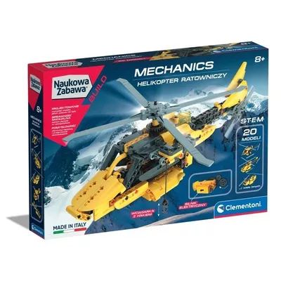 Clementoni Laboratorium mechaniki Helikopter ratowniczy