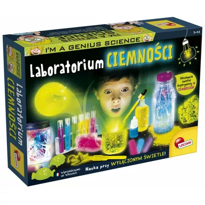 Lisciani Zestaw naukowy Im A Genius Laboratorium ciemności