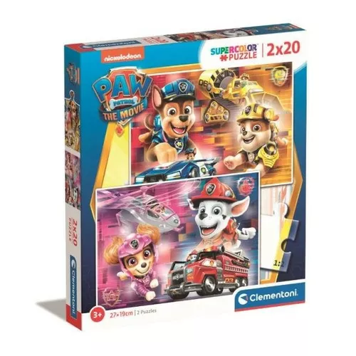 Clementoni Puzzle 2x20 elementów - Psi Patroll