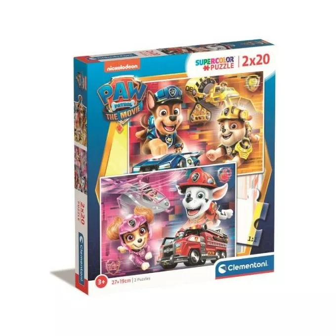 Puzzle 2x20 elementów - Psi Patroll